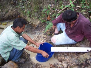 Measuring water (Author Photo)